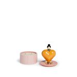 Heart Candle Orange image 3