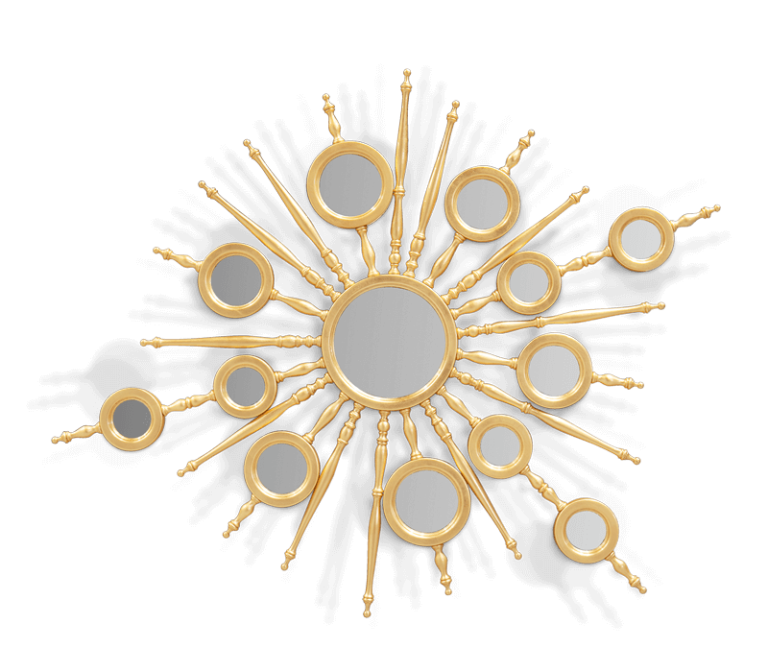 Apollo Gold or Copper Mirror