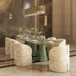 Bertoia Oval Dining Table image 12