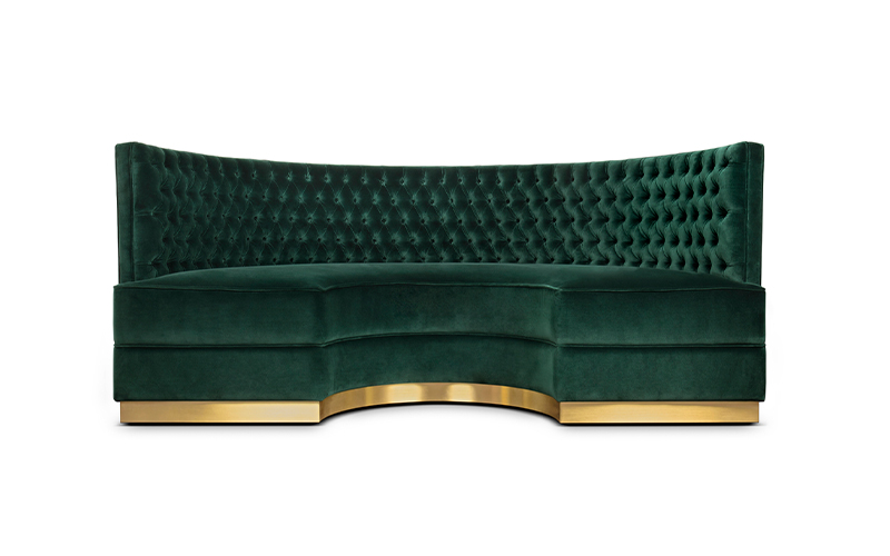 Bourbon Round Sofa