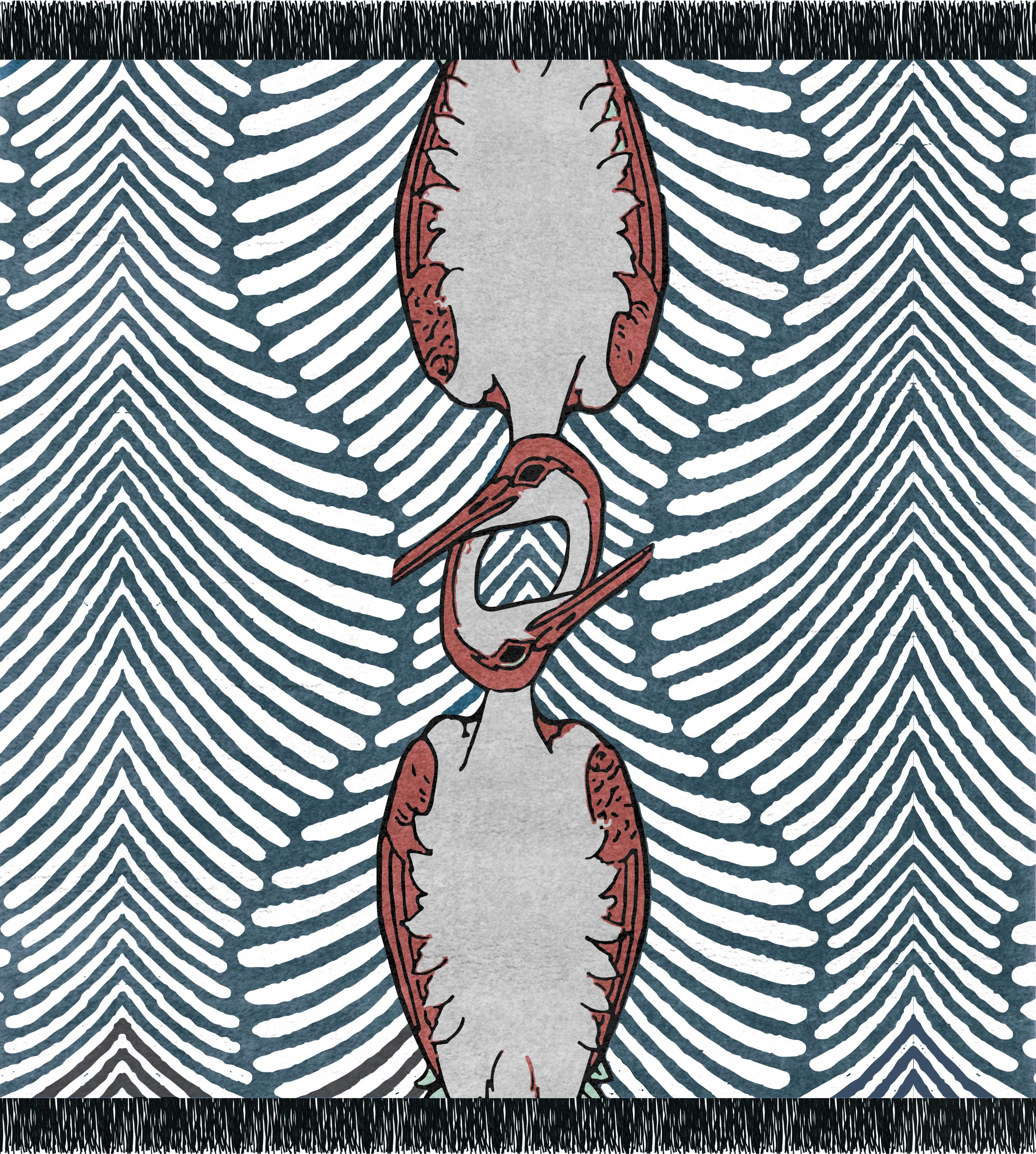 Couple Square Rug