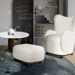 Cuddle Armchair And Ottoman image 5