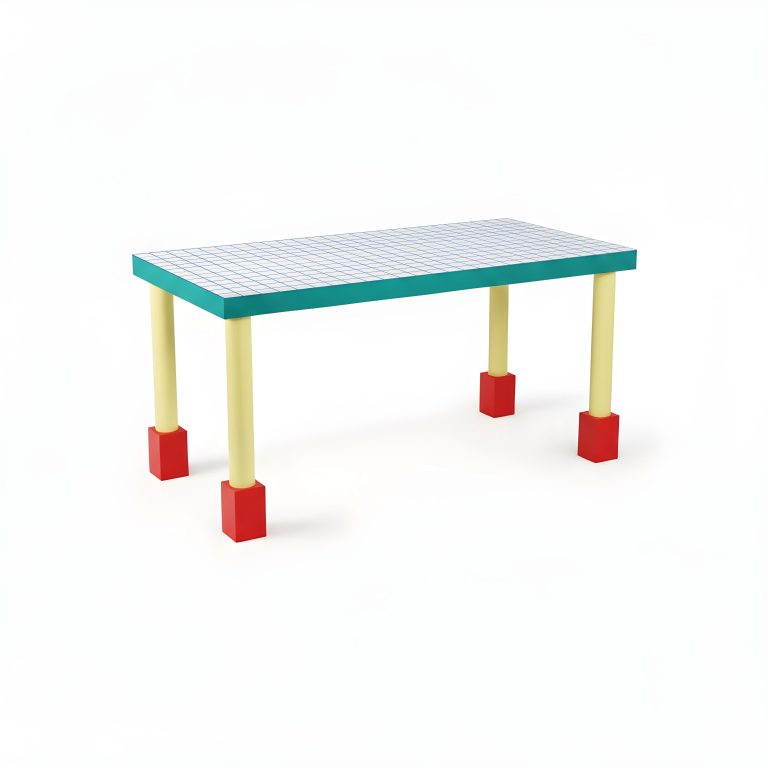 Supertable Blue Grid