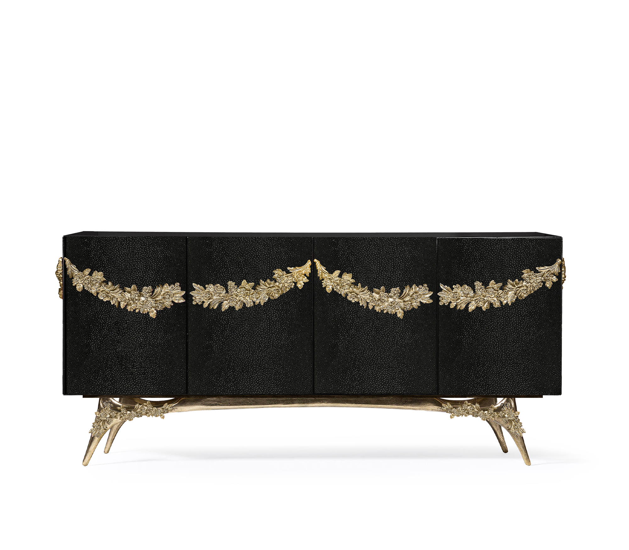 Majestic Leather Sideboard
