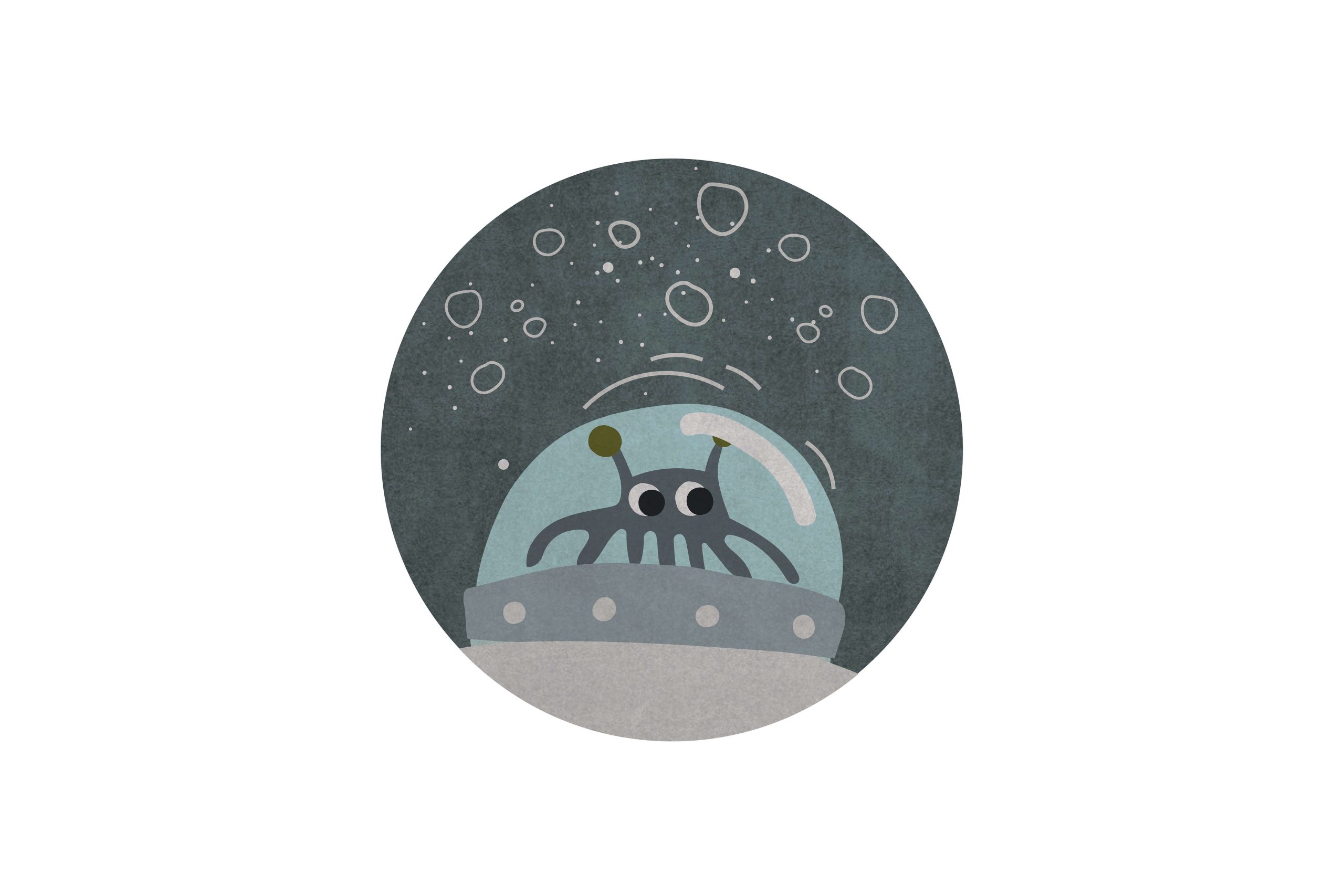 Mr. Martion Round Rug