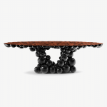 Newton Black Walnut Dining Table image 1