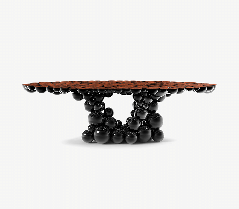 Newton Black Walnut Dining Table