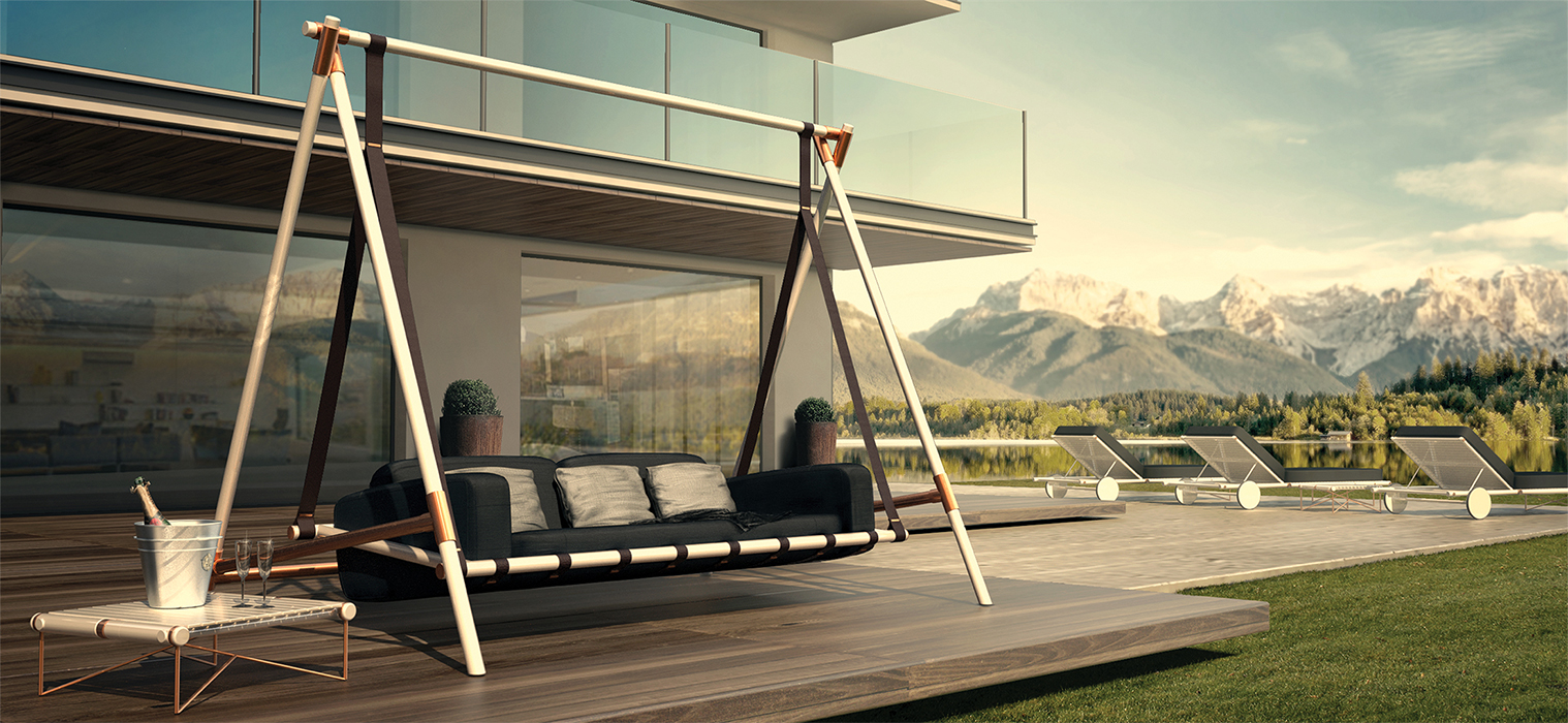 Sunbed 35 Cm | 13,8 in Height: 92 Cm | 36,2 in Width: 200 Cm | 78,7 in Depth: