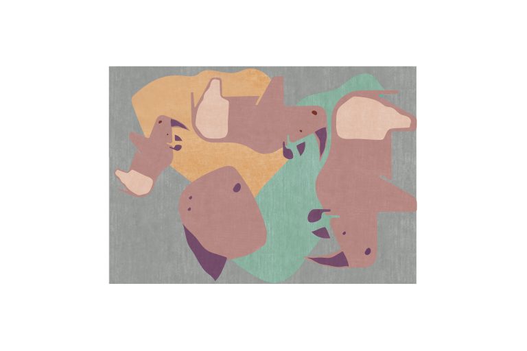 The Rhino's Troupe Rug