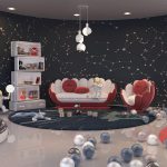 Thunder Rocket Round Rug image 5